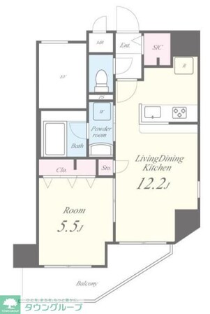 テ レジャンデール護国寺EASTの物件間取画像